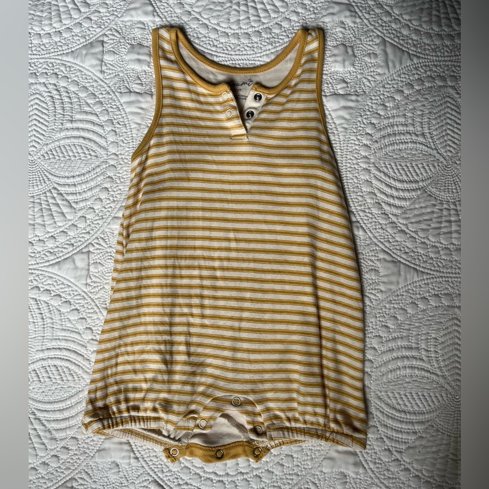 Goumi striped romper